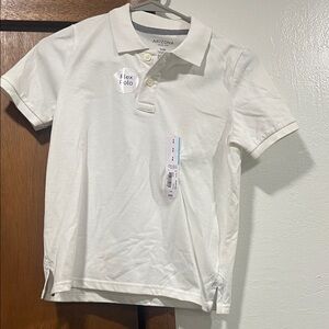 Arizona Jean Company White Polo Shirt